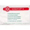NOBATOP 8 GAZESWAPS (7,5X7,5 CM) 100 STK.
