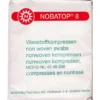 NOBATOP 8 GAZESWAPS (10X10 CM) 100 STK