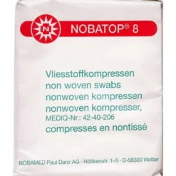 NOBATOP 8 GAZESWAPS (10X10 CM) 100 STK
