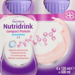 NUTRIDRINK COMPACT PROTEIN COOL RØD FRUGT