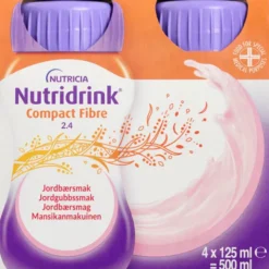 NUTRIDRINK COMP FIBRE JORDBÆR