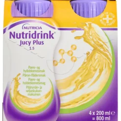 NUTRIDRINK JUCY PLUS PÆRE-HYLD