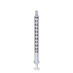ONCE LUER SPRØJTE (1 ML)