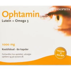 OPHTAMIN LUTEIN + OMEGA 3 KAPSLER
