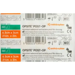 OP-SITE POST-OP FILMBANDAGE (5 X 6,5 CM) 1 STK.