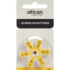 OTICON ZINC AIR BATTERIER 6 STK. (+10)