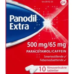 PANODIL EXTRA 500+65 MG 10 STK