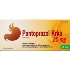 PANTOPRAZOL "KRKA" 20 MG