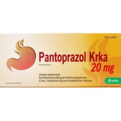 PANTOPRAZOL 20 MG KRKA 14 STK