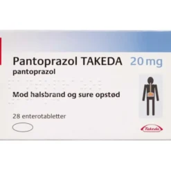 PANTOPRAZOL "TAKEDA" 20 MG 28 STK