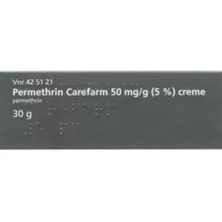 PERMETHRIN CAREFARM 50 MG/G