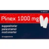 PINEX SUPPOSITORIER 1000 MG