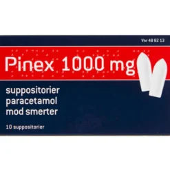 PINEX SUPPOSITORIER 1000 MG