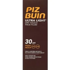 PIZ BUIN ULTRA LIGHT DRY TOUCH FACE FLUID
