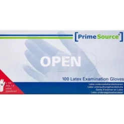 PRIMESOURCE LATEX HANDSKER M/PUDDER (M)