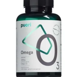 PUORI O3 OMEGA-3 KAPSLER (120 STK)