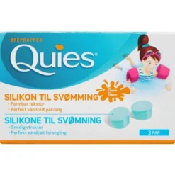 QUIES SILIKONE ØREPROPPER (TIL BØRN)