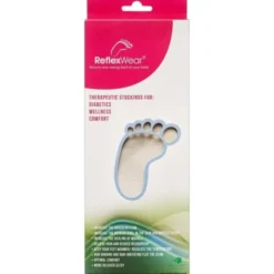 REFLEXWEAR TERAPEUTISK ANKELSTRØMPE (L/TYND/NATUR)