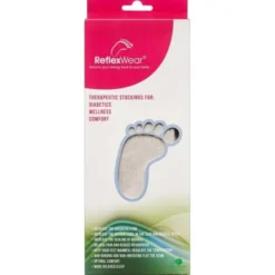REFLEXWEAR TERAPEUTISK ANKELSTRØMPE (S/TYK/NATUR)