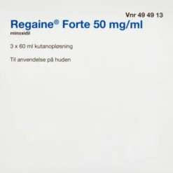 REGAINE FORTE 3 * 60 ML 2CARE4