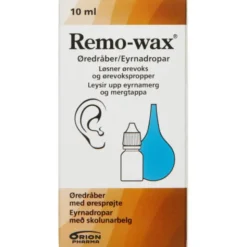 REMO-WAX ØREDRÅBER MED SPRØJTE