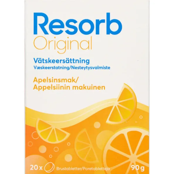 RESORB ORIGINAL VÆSKEERSTATNING (ORANGE)