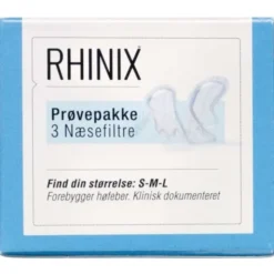 RHINIX NÆSEFILTER (3 STR.)