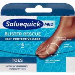 SALVEQUICK MED BLISTER RESCUE (TOES)