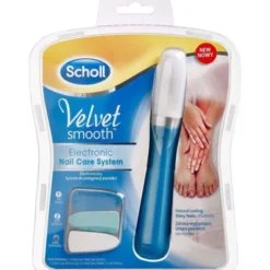 SCHOLL VELVET SMOOTH ELECTRONIC NAIL CARE SYSTEM