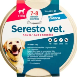 SERESTO VET TIL HUNDE OVER 8 KG