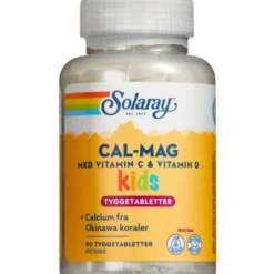SOLARAY CALCIUM KIDS MED VITAMIN D