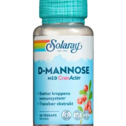 SOLARAY D-MANNOSE MED CRANACTIN