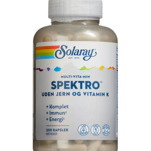 SOLARAY SPEKTRO MULTI-VITA-MIN MED URTER