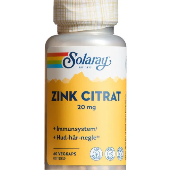 SOLARAY ZINK CITRAT