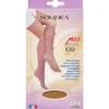 SOLIDEA MISS RELAX 100 SHEER KNÆSTRØMPE (S/CAMEL)