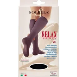 SOLIDEA RELAX UNISEX 70 KNÆSTRØMPE (S/SORT)