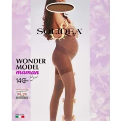 SOLIDEA WONDER MODEL MAMAN STRØMPER (S-01/CAMEL)