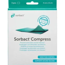 SORBACT COMPRESS (4 X 6 CM)