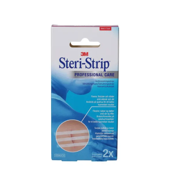 STERI-STRIP SÅRSTØTTER (6 MM X 75 MM)