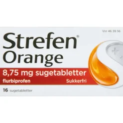 STREFEN ORANGE 8,75 SUKKERFRI