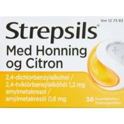 STREPSILS HONNING/CITRON 36 STK