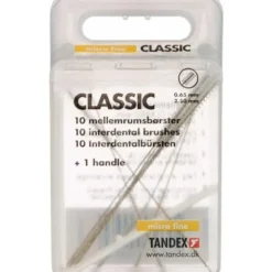 TANDEX CLASSIC MELLEMRUMSBØRSTE (GUL)