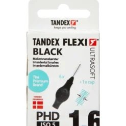 TANDEX FLEXI ULTRA SOFT BLACK (6 STK.)