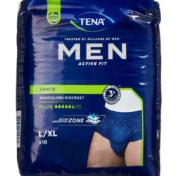 TENA MEN ACTIVE FIT PANTS PLUS (L/XL)