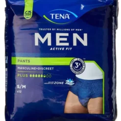 TENA MEN ACTIVE FIT PANTS PLUS (S/M)
