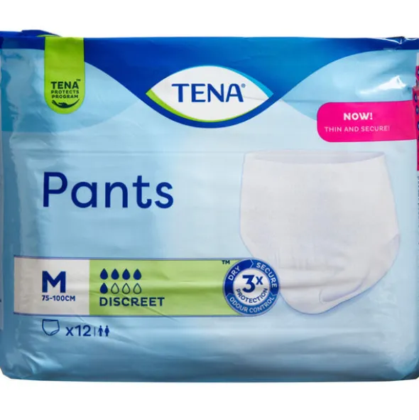 TENA PANTS DISCREET STR M