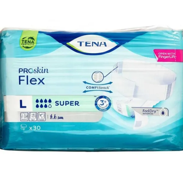 TENA PROSKIN FLEX SUPER (L)