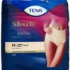 TENA SILHOUETTE PLUS CREME UNDERWEAR PANTS (M)