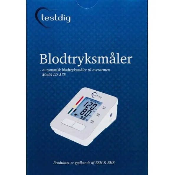 TESTDIG BLODTRYKSMÅLER LD-575