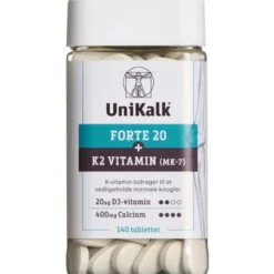 UNIKALK FORTE 20 K2 140 STK